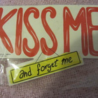 Tarra \"Kiss Me and Forget Me\" avaamaton pkt - pikkukuva 2