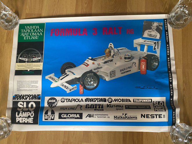 Formula 3 Ralt HG Sami Pensala juliste