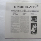 Connie Francis:Rock N´Roll Millions Sellers LP Reissue 1984 - pikkukuva 2
