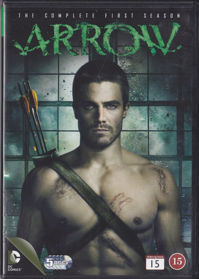 Arrow - ensimmäinen kausi (5xDVD K12)