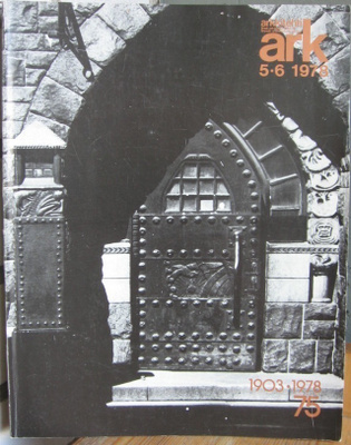 Arkkitehti 5-6/1978. 92 s.