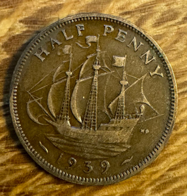 Half Penny 1939