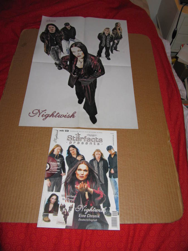 Nightwish VIDEO- CD Nightwish Live-Aufnahmen,POSTER A2 Forma