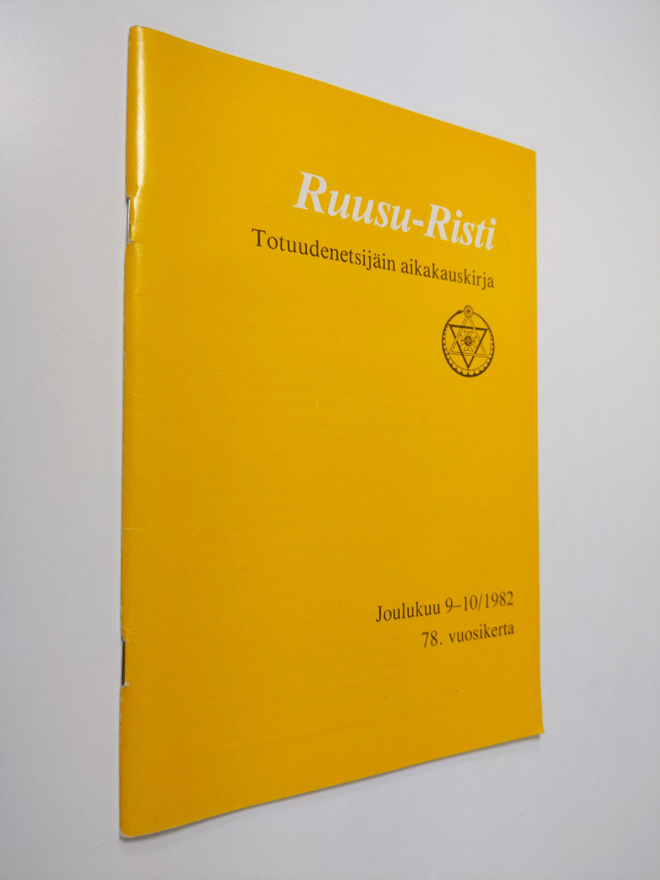 Ruusu-Risti 9-10/1982 : Totuudenetsijäin aikakauskirja
