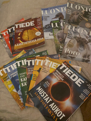Tiede lehtiä 2023-2024 ja tiede luonto 2023-2024