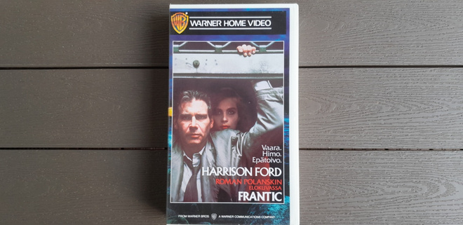 VHS: Frantic (Harrison Ford, Betty Buckley 1988/1990)