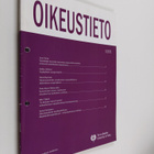 Oikeustieto vuosikerta 2015 (1-2, 4-6, n:o 3 puuttuu) : T... - pikkukuva 1