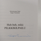 Seppo Tuominen : Huh-huh, mikä pilkkikilpailu (signeerattu) - pikkukuva 3