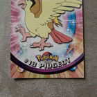 Pidgeot #18 Pokemon 1999 Topps TV blue logo card - pikkukuva 1