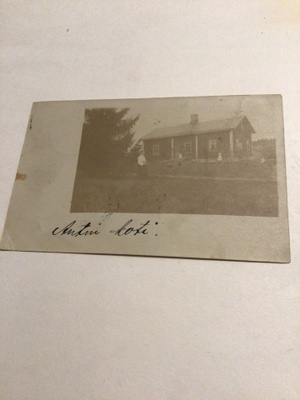 ”Antin koti” kulkenut 1905