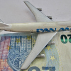VANHA Pienoismalli Lentokone Boeing 747 Pan Am Metalli Saksa - pikkukuva 2
