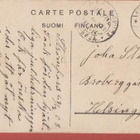 Onnellista Uutta vuotta - Lapsi ja linnut - kulk v 1908 - pikkukuva 2