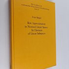 Joachim Singer : Best Approximation in Normed Linear Spac... - pikkukuva 1