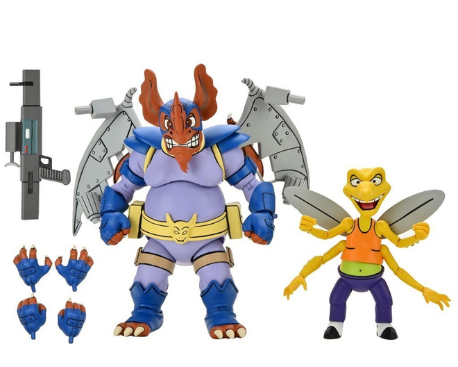 TMNT WINGNUT AND SCREWLOOSE 2-PACK ACTION	(79 554)	2 fig. ni