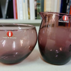 Iittala, Tapio Wirkkala, sokerikko ja kermakko, lila - pikkukuva 1