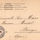 Vanha postikortti-naiset ja lapset M-kirjain - pikkukuva 2