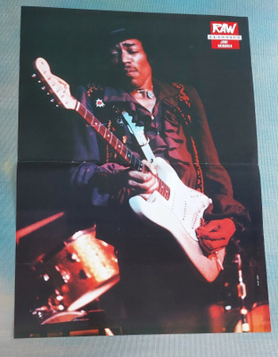Jimi Hendrix / Salty Dog : Käyttämätön vanha posteri