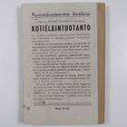 V. Hirvensalo : Lyhyt maitotalousoppi - pikkukuva 2