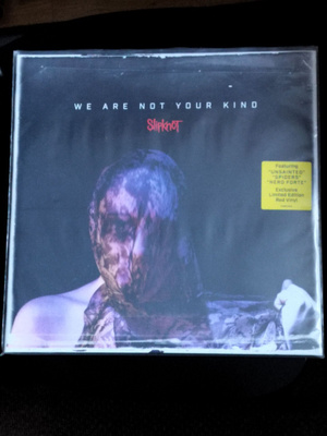 Slipknot-We are not your kind, 2LP Red vinyl,uusi