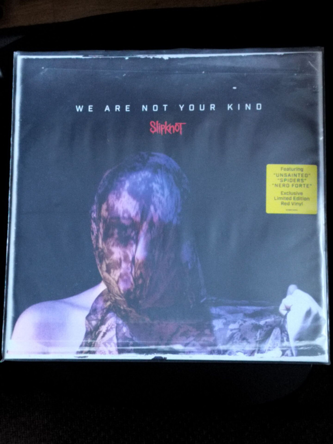 Slipknot-We are not your kind, 2LP Red vinyl,uusi