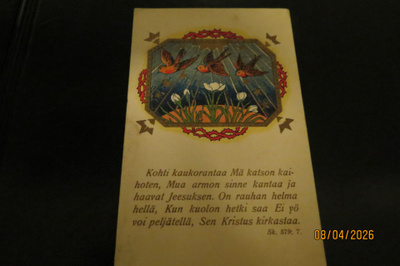 VANHA POSTIKORTTI 1937 KULKENUT