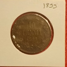10 penniä 1899 Kiertynyt meisti variantti - pikkukuva 1
