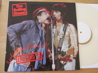 The Rolling Stones Suckin on the soundboard England 73 lp
