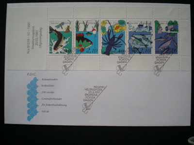 FDC Kalastus 20.3.1991 - LaPe V15