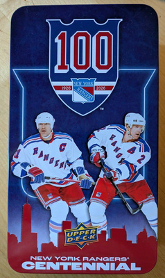 New York Rangers pelaajien kortteja 120 kpl + Centennial Tin