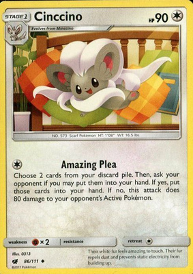 Pokémon kortti, Cinccino