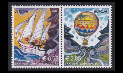 Kreikka 2224-5p ** Europa loma (2004)