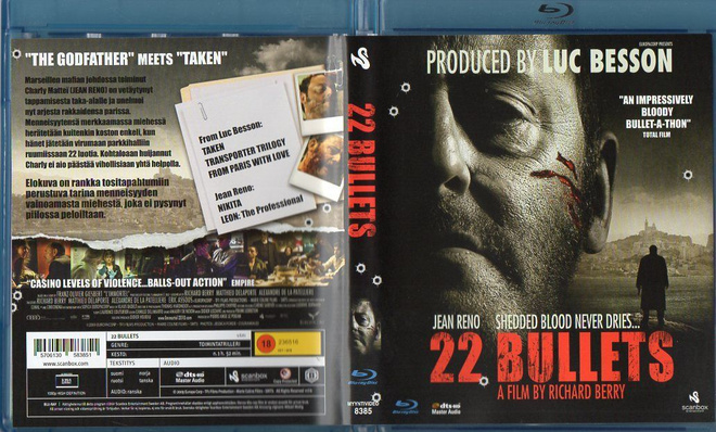 22 Bullets	(6 521)	k	-FI-	BLU-RAY	suomik.		jean reno	2009