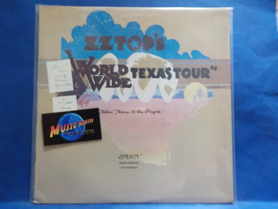 ZZTOP'S WORLDWIDE TEXAS TOUR EX/EX- LP