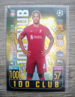 Virgil Van Dijk Club 100