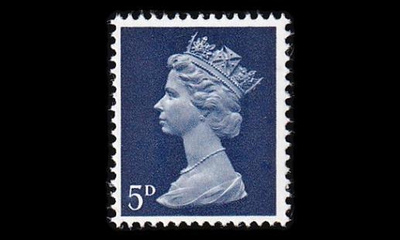Iso-Britannia 457 ** Elisabeth Machin 5 p (1967)