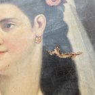 VANHA Öljyväri Maalaus Ooppera Laulaja Angelina Patti 1800-l - pikkukuva 2