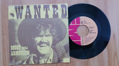 Doogy Degli Armonium – Wanted 7" ps orig Fin 1976 Disco uusi