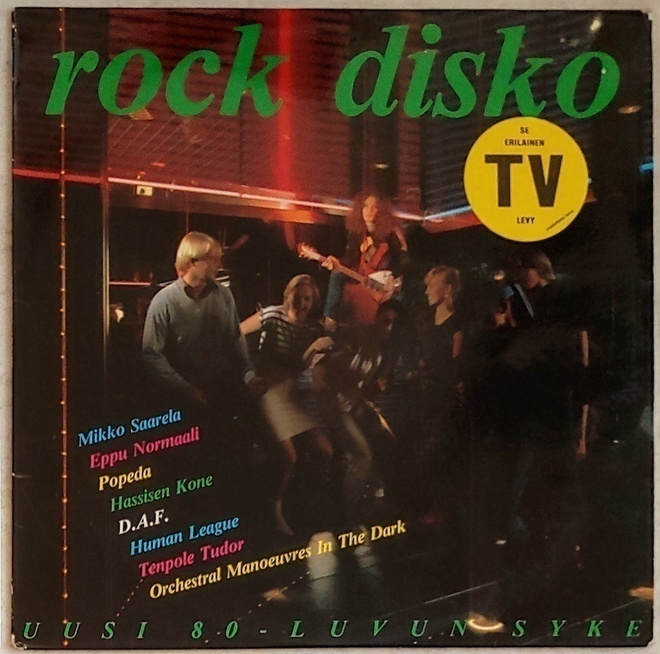 ROCK DISKO – Syntsa-Pop-Punk-kokoelma! - LP 1981 Polarvox