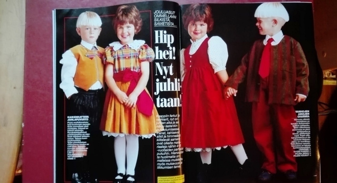 Käsityöt 12/93 juhla- & yöasut, joulukortit ym