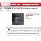 UUSI VILLE LEINONEN & VALUMO KIMALTAVIA UNELMIA CD (2001) - pikkukuva 2