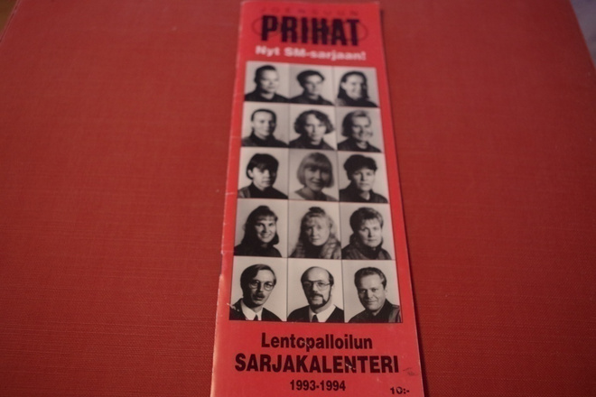 Käsiohjelma Joensuun Prihat 1993-94