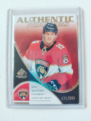 Anton Lundell - 21-22 SPGU Authentic Rookies /999