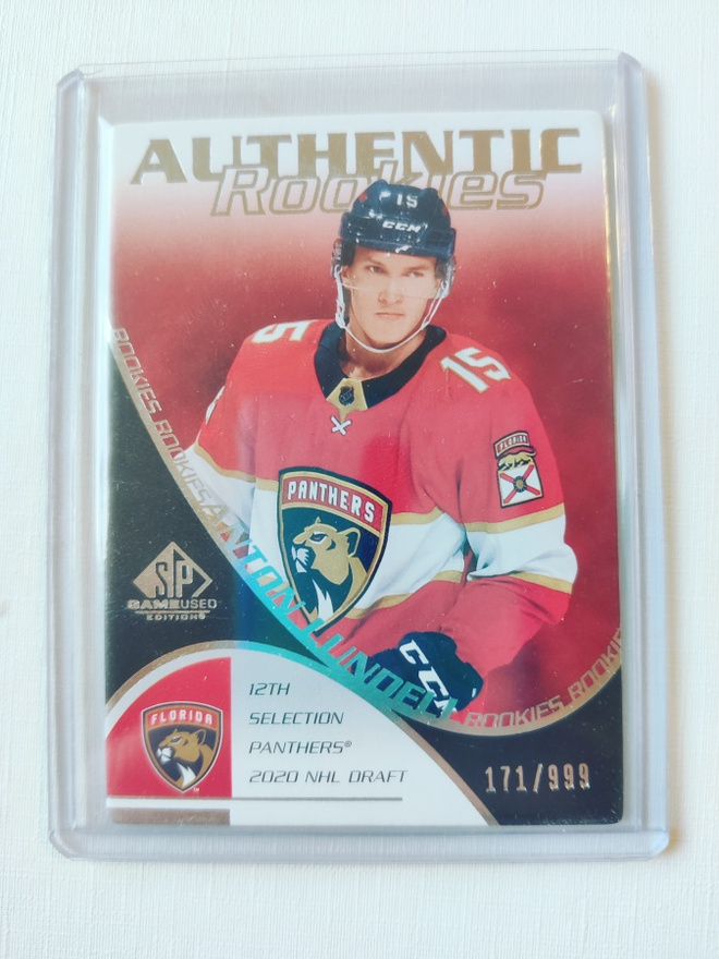 Anton Lundell - 21-22 SPGU Authentic Rookies /999