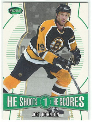 02-03 Parkhurst He Shoots, He Scores Joe Thornton