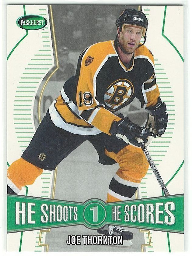 02-03 Parkhurst He Shoots, He Scores Joe Thornton