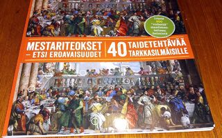 Mestariteokset - etsi eroavaisuudet : 40 taidetehtävää..