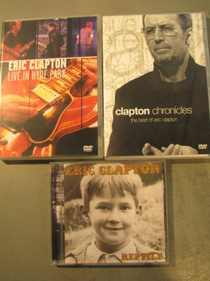 ERIC CLAPTON ( cd + dvd:t )