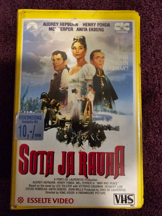 Vhs  fix  SOTA JA RAUHA