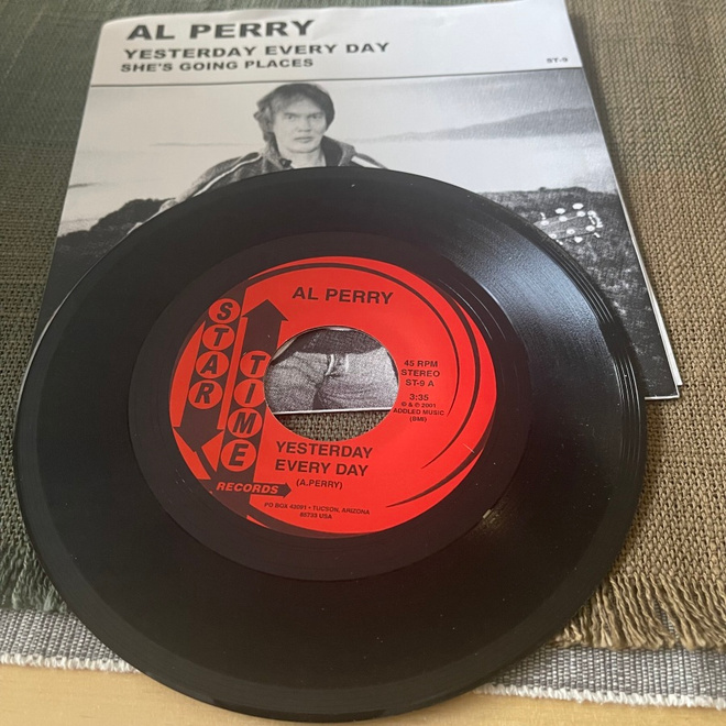 AL PERRY: Yesterday Every Day * She’s Going Places *USA 2001