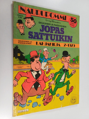 Naurupommi 2/1979 : Ohukainen ja Paksukainen : Jopas satt...